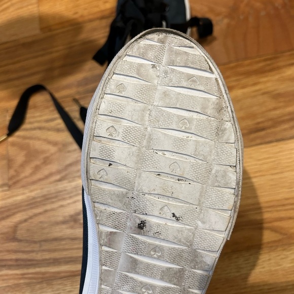 Kate Spade Black and Tan Sneakers with Animal Print - Picture 6 of 6